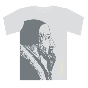 T-shirt homme, gris/anthracite Calvinus