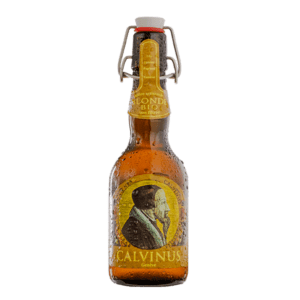 Bière-Blonde-Calvinus-artisanale-genève-Suisse